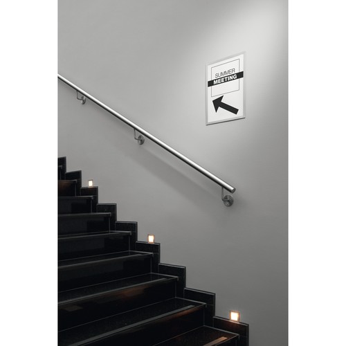 Informationsrahmen DURAFRAME Wallpaper A3 silber ablösbar Durable 4844-23 Produktbild Additional View 3 L