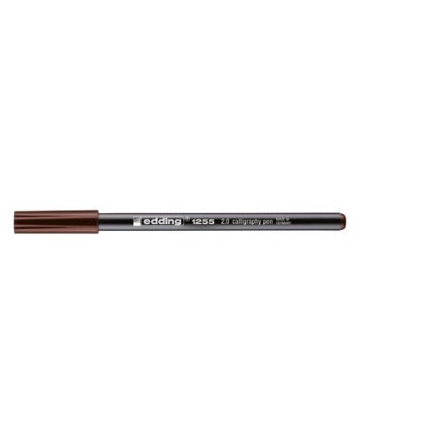 Kalligraphie Stift 1255 2mm dunkelbraun Edding 4-125520-018 Produktbild
