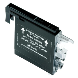 Tintenpatrone (LC-985BK) für Brother  für DCP-J125/MFC-J220 510Seiten schwarz BestStandard Produktbild