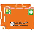 Erste-Hilfe-Koffer Spezial MT'-CD Hotel& Gastronomie 40x30x15cm orange gefüllt nach DIN 13157 Söhngen 0360103 Produktbild