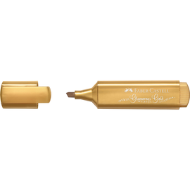 Textmarker TL 46 Metallic Keilspitze gold Faber Castell 154650 Produktbild