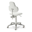 Funktionsdrehstuhl Delta MED FLEX weiß Kunstleder Deskin 30346747 Produktbild Additional View 3 S