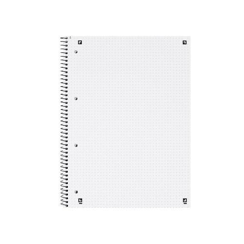 Collegeblock Oxford Schule A4+ dotted 80 Blatt 90g Optik Paper weiß grünblau 400132378 Produktbild Additional View 1 L
