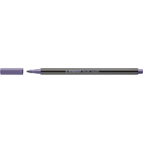 Fasermaler Pen 68 Metallic 1,4mm Rundspitze violett Stabilo 68/855 Produktbild