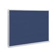 Textil-Pinnwand Design Eco mit Aluminiumrahmen 120x90cm blau Magnetoplan 1312021 Produktbild