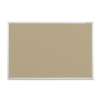 Textil-Pinnwand Design Eco mit Aluminiumrahmen 120x90cm beige Magnetoplan 1312023 Produktbild