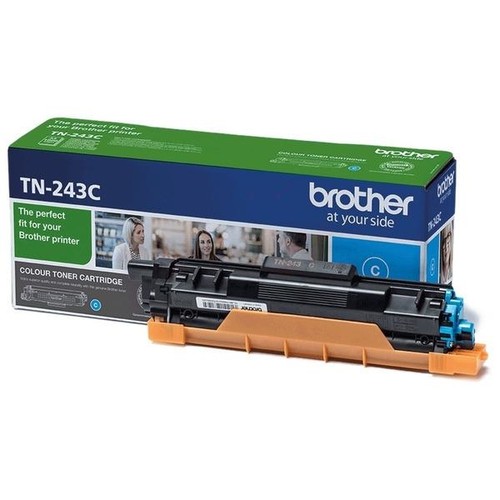 Toner für Brother DCP-L3500/HL-L3200/ MFC-L3700 1.000Seiten cyan Brother TN-243C Produktbild Front View L