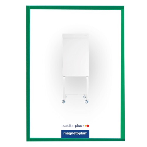 Magnetrahmen magnetofix A3 transparent/grün Magnetoplan 1130405 (PACK=5 STÜCK) Produktbild Additional View 1 L