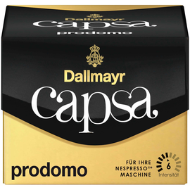 Dallmayr Kaffeekapsel capsa Prodomo (PACK=10 STÜCK) Produktbild