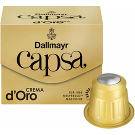 Dallmayr Kaffeekapsel capsa Crema d'Oro (PACK=10 STÜCK) Produktbild