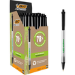 Kugelschreiber Ecolutions Clic Stic 0,4mm mittel schwarz Bic 8806871 Produktbild Additional View 4 S