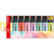 Textmarker Boss Original 70 pastel Etui 2-5mm Keilspitze sortiert Stabilo 70/8-3 (ETUI=8 STÜCK) Produktbild