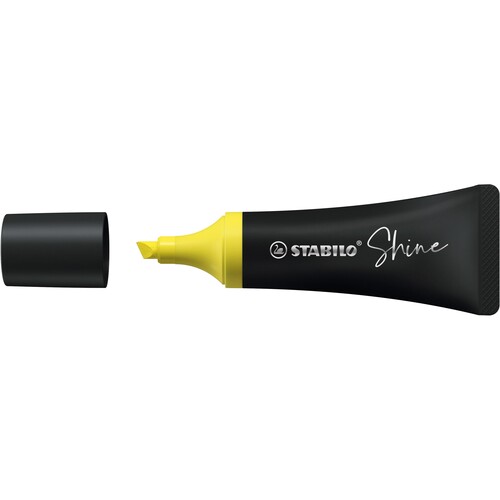 Textmarker Shine 2-5 mm Keilspitze gelb Stabilo 76/24 Produktbild