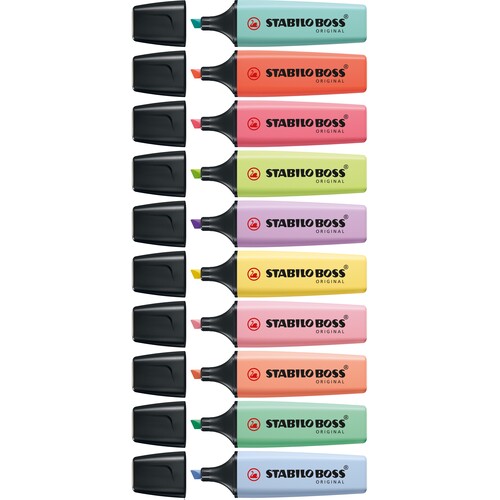 Textmarker Boss Original 70 Pastel 2-5mm Keilspitze Prise von Limette Stabilo 70/133 Produktbild Additional View 5 L