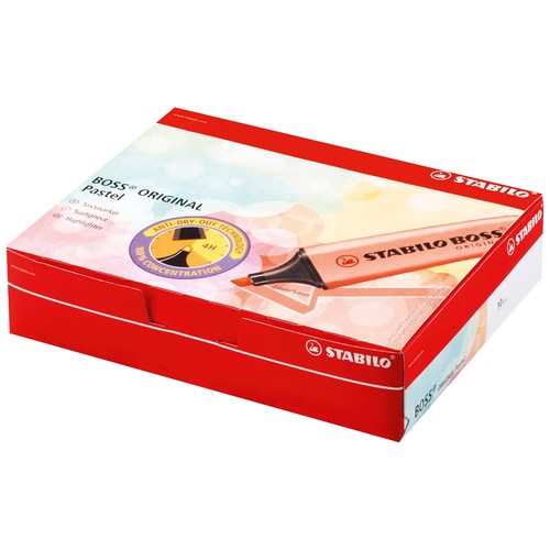 Textmarker Boss Original 70 Pastel 2-5mm Keilspitze Wolkenblau Stabilo 70/111 Produktbild Additional View 2 L
