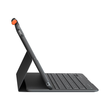 Logitech Slim Folio - Tastatur und Foliohülle - kabellos - Bluetooth - QWERTZ - Deutsch - Graphite - Produktbild Additional View 3 S