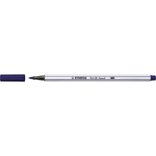 Fasermaler Pen 68 brush Pinselspitze preußischblau Stabilo 568/22 Produktbild