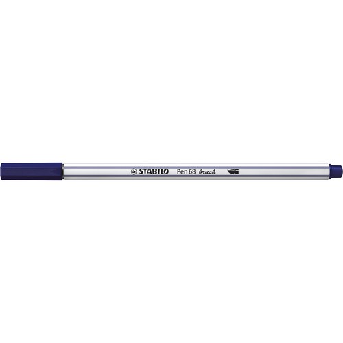 Fasermaler Pen 68 brush Pinselspitze preußischblau Stabilo 568/22 Produktbild Additional View 1 L