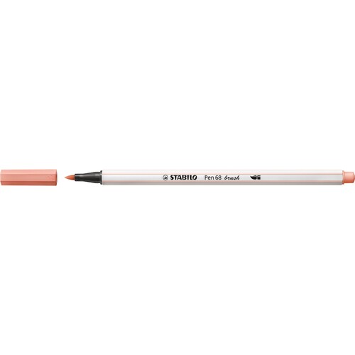 Fasermaler Pen 68 brush Pinselspitze hellrosa Stabilo 568/26 Produktbild