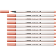 Fasermaler Pen 68 brush Pinselspitze hellrosa Stabilo 568/26 Produktbild Additional View 2 S