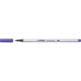 Fasermaler Pen 68 brush Pinselspitze violett Stabilo 568/55 Produktbild