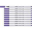 Fasermaler Pen 68 brush Pinselspitze violett Stabilo 568/55 Produktbild Additional View 2 S