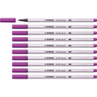 Fasermaler Pen 68 brush Pinselspitze lila Stabilo 568/58 Produktbild Additional View 2 S