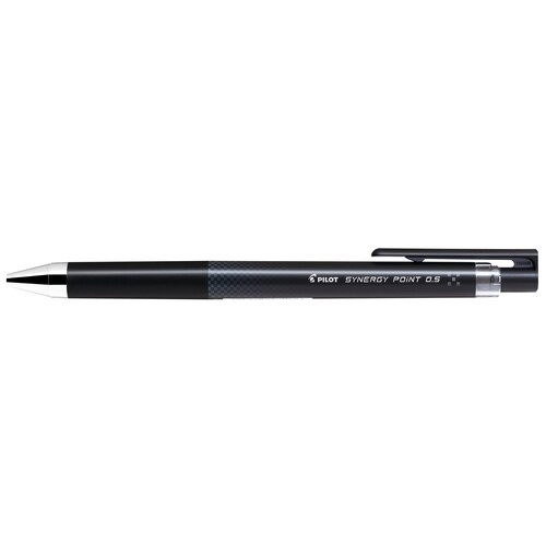 Tintenroller mit Druckmechanik Synergy BLRT-SNP5 0,5mm schwarz Pilot 2508001 Produktbild Front View L