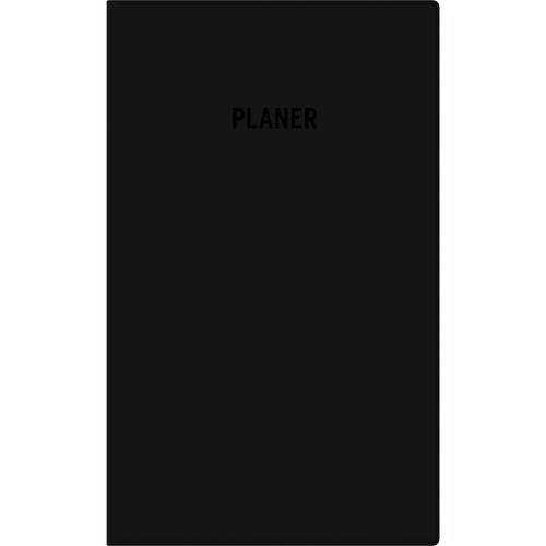 Taschenplaner 2026 9,5x16cm 1Monat/2Seiten schwarz Zettler 510-1020 Produktbild