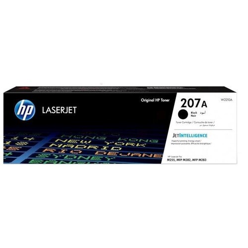 Toner 207A für Color LaserJet Pro M255/ MFP M282 1350Seiten schwarz HP W2210A Produktbild Front View L