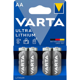 Batterien Ultra Lithium Mignon AA 1,5V FR06 Varta 6106 (PACK=4 STÜCK) Produktbild
