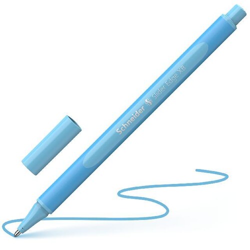 Kugelschreiber Slider Edge XB 1,4mm extrabreit Baby blue Schneider 152230 Produktbild Front View L