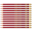 Bleistift Swano HB mit Radierer sechskant rot Stabilo 4906 Produktbild