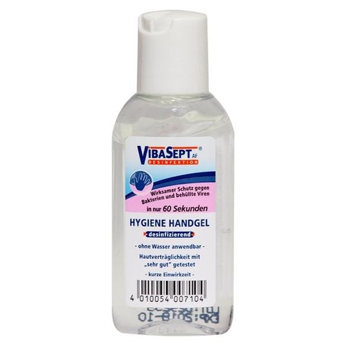 Handdesinfektionsgel desinfizierend 50ml in Flasche Vibasept 707301805 Produktbild Front View L