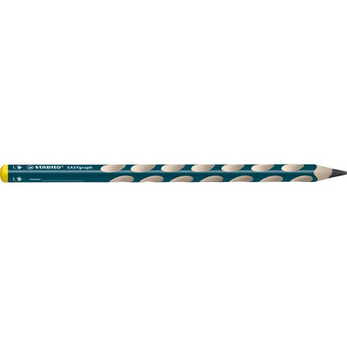 Bleistift EASYgraph B 3,15mm Linkshänder petrol Stabilo 321/B-6 Produktbild