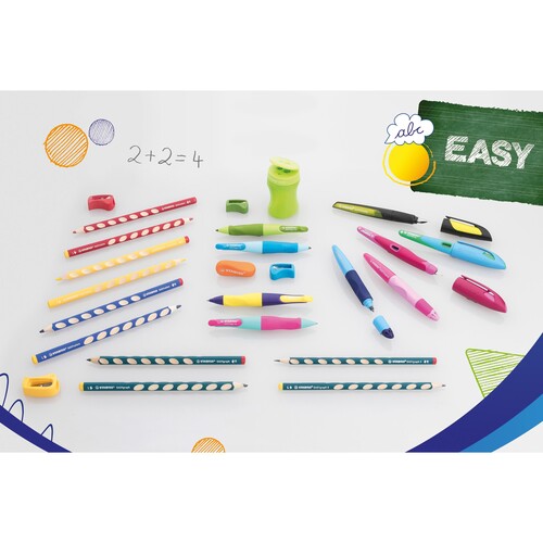 Bleistift EASYgraph B 3,15mm Rechtshänder petrol Stabilo 322/B Produktbild Default L