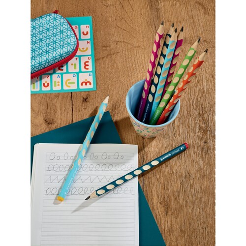 Bleistift EASYgraph B 3,15mm Rechtshänder petrol Stabilo 322/B Produktbild Additional View 9 L