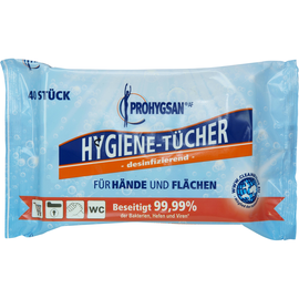Hygiene Reinigungstücher desinfizierend Vibasept 6203 01000 Desinfektionstuch (PACK=40 STÜCK) Produktbild
