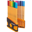Fineliner Point 88 ColorParade Box 0,4mm farbig sortiert Stabilo 8820-03-05 Produktbild Additional View 2 S