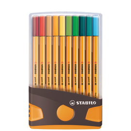 Fineliner Point 88 ColorParade Box 0,4mm farbig sortiert Stabilo 8820-03-05 Produktbild