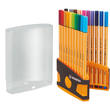 Fineliner Point 88 ColorParade Box 0,4mm farbig sortiert Stabilo 8820-03-05 Produktbild Additional View 1 S
