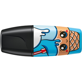 Textmarker Boss Mini Sweet Friends blau Strichstärke 2+5 mm Stabilo 07/31-8 Produktbild