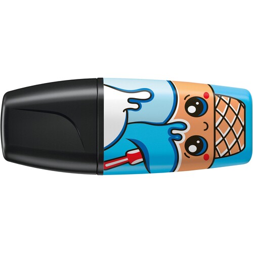 Textmarker Boss Mini Sweet Friends blau Strichstärke 2+5 mm Stabilo 07/31-8 Produktbild