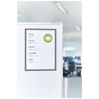 Magnetrahmen magnetofix A5 transparent/grau Magnetoplan 1131101 (PACK=5 STÜCK) Produktbild