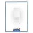 Magnetrahmen magnetofix A4 transparent/silber Magnetoplan 1130332 (PACK=5 STÜCK) Produktbild