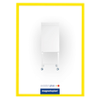 Magnetrahmen magnetofix A3 transparent/gelb Magnetoplan 1130402 (PACK=5 STÜCK) Produktbild Additional View 1 S