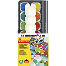 Malkasten Winner 12 Farben ohne Wasserbecher Eberhard Faber 578312 Produktbild