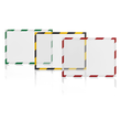 Magnetrahmen magnetofix SAFETY A4 rot/weiß Magnetoplan 1131446 (PACK=5 STÜCK) Produktbild Additional View 1 S