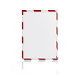 Magnetrahmen magnetofix SAFETY A4 rot/weiß Magnetoplan 1131446 (PACK=5 STÜCK) Produktbild