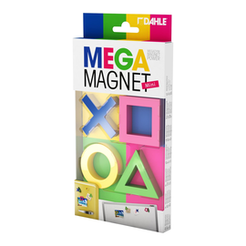 Magnet MEGA Mini Set 200g Haftkraft farbig sortiert Dahle 95554-14824 (PACK=4 STÜCK) Produktbild